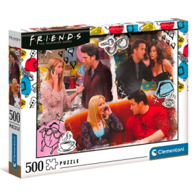 Clementoni Puzzle - Friends, 500 dílků - Směr