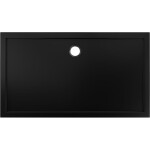 MEXEN - Flow sprchová vanička obdélníková slim 80 x 150, černá mat 46R708015