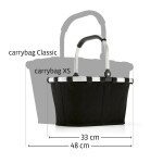 Košík Reisenthel Carrybag XS Frame Glossy dots black