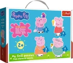Trefl Baby puzzle Prasátko Peppa 4v1