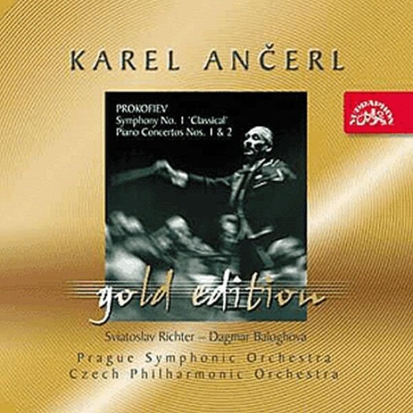 Gold Edition 10 Prokofjev: Symfonie č. 1 D dur, Koncerty pro klavír a orchestr č. 1 a 2 - CD - Sergej Prokofjev