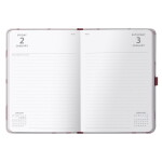 Busy B Denní diář Pink Ribbon Day a Page A5 – 2026, růžová barva, papír