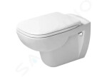 GEBERIT - Kombifix Modul pro závěsné WC s tlačítkem Sigma50, alpská bílá + Duravit D-Code - WC a sedátko, Rimless, SoftClose 110.302.00.5 NH8