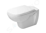 GEBERIT - Duofix Modul pro závěsné WC s tlačítkem Sigma30, lesklý chrom/chrom mat + Duravit D-Code - WC a sedátko, Rimless, SoftClose 111.355.00.5 NH6