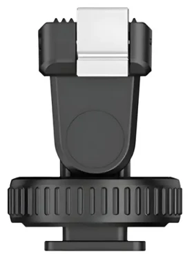 PULUZ Gimbal černá / Držák pro DJI Osmo Action 5 Pro, 4, 3 / Nastavení úhlu 75° / 1/4” závit a cold shoe (PU727B)