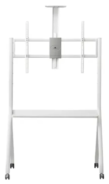 Maclean MC-114 W bílá / Mobilní stojan na TV / 55-100" / nosnost 120 kg / VESA 200x200-900x600 / s policí (MC-114 W)
