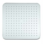Laufen - Sprchové příslušenství Hlavová sprcha, 30x30 cm, nerezová ocel HF504722100000