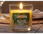 Svíčka proti hmyzu Citronella, žlutá