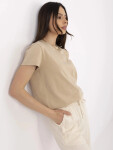 Tričko CLM TS 1640.87 beige XL