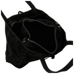 Trendy dámský koženkový set kabelek Oktavie, černý