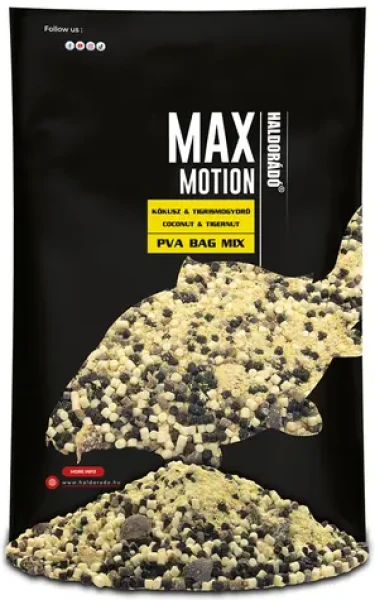 Haldorádó Vnadící směs Max Motion PVA Bag Mix 600g Kokos/Tygří ořech (HD33827)