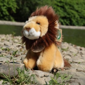 Plyšový lev 16 cm, ECO-FRIENDLY