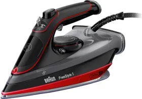 Braun SI5057RD červená / Napařovací žehlička / ergonomická / záruka 2 roky (0127406020)
