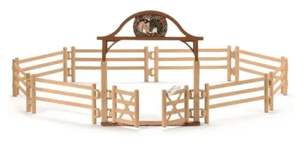 Schleich Horse Club 42434 Koňský výběh se vstupní bránou