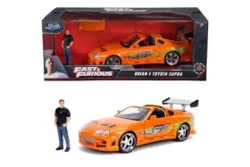 Jada Rychle a zběsile auto 1995 Toyota Supra + figurka Brian O’Conner
