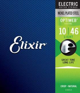 Elixir 16552 Optiweb Light (10-46) 3-pack