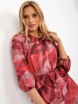 Dámské šaty LK SK 509018.77 červené - FPrice L/XL