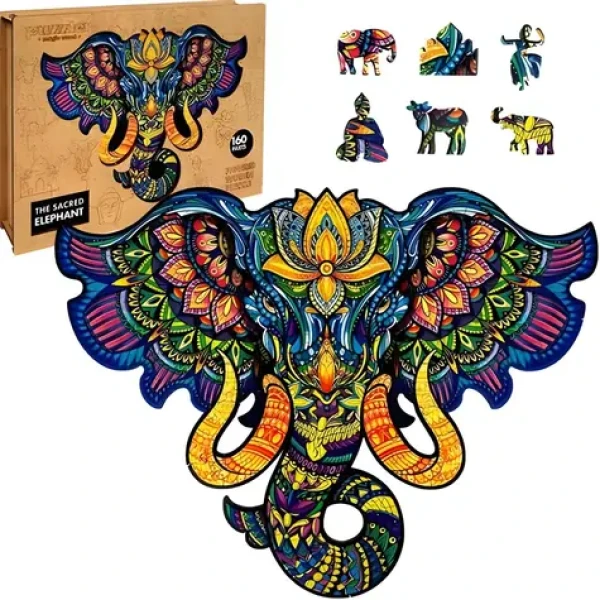 PUZZLER Puzzle Posvátný slon