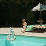 Konges Sløjd Nafukovací fotbalová branka + míč Freen Stripe, zelená barva, plast