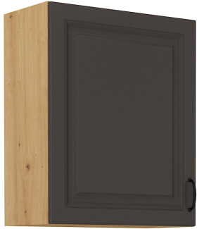 Horní skříňka Stilo 60 G-72 1F Barva korpusu: Dub artisan, Barva dvířek: Grafit