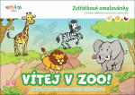 Vítej ZOO Zvířátkové omalovánky