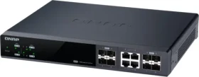 QNAP QSW-M804-4C / Desktop Switch / 4x 10GbE SFP+ / 8 x 10GbE SFP+ RJ45 kombo / Qos / VLAN (QSW-M804-4C)