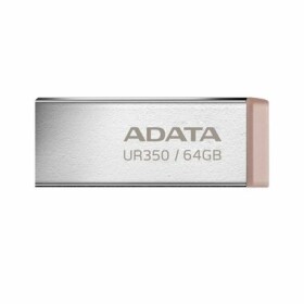 ADATA UR350 64GB hnědá / USB 3.2 Type A / čtení: 100MBps / FAT32 (UR350-64G-RSR/BG)