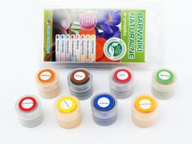 Sada naturalních prachových barev Food Colours (8 ks)