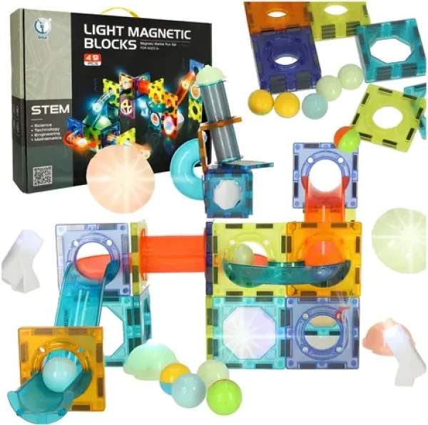 KIK Magnetická kuličková dráha 49 ks