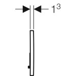 Geberit ovládací tlačítko 115.770.DT.5 115.770.DT.5