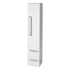 Mereo Bino, koupelnová skříňka vysoká 163 cm, pravá, bílá CN668N