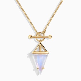 Royal Fashion náhrdelník 14K růžové zlato Vermeil SKA-N005-ROSEGOLD