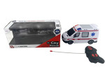 Mamido Sanitka na dálkové ovládání se světly Ambulance MT1376