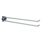 Spirella ATLANTIC dvojitý nástěnný držák na ručníky 35 cm chromovaná ocel (7610583064226)