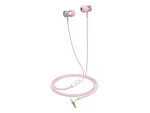 Havit E303P růžová / sluchátka do uší s mikrofonem / jack 3.5mm (HV-E303PP)