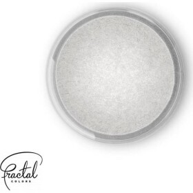 Fractal Dekorativní prachová perleťová barva Fractal Pearl White (3,5