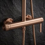 REA - Sprchový set Rivo Brush Copper REA-P8925
