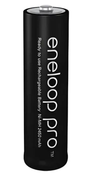 Panasonic Eneloop Pro AA 2500 mAh 4 ks / Nabíjecí baterie / Ni-MH / blistr a cestovní pouzdro (BK-3HCDE/4CP+CASE)