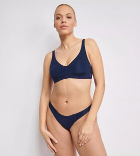 Dámská podprsenka ZERO Feel 2.0 Soft bra - BLUE - tm. modrá 2114 - SLOGGI BLUE L2