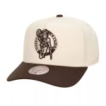 Mitchell & Ness Pánská kšiltovka Boston Celtics NBA Brown and Cream Pro Snapback