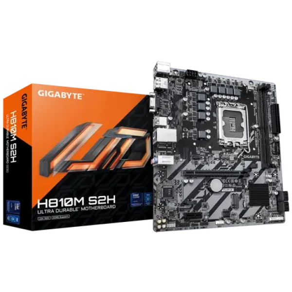 GIGABYTE H810M S2H / H810M / LGA1851 / 2xDDR5 / PCIEx16 / GLAN / mATX (H810M S2H)