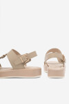 Sandály Lasocki FISKA ARC-3032-09 Přírodní kůže (useň) - Lícová