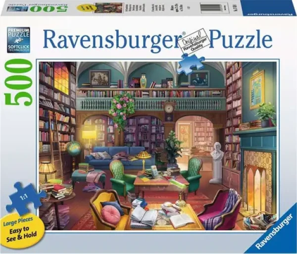 Ravensburger Puzzle Vysněná knihovna XXL