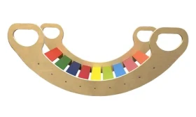 2Kids Toys Montessori duhová houpačka velká