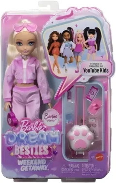 MATTEL Barbie Dream Besties panenka s doplňky JMV16