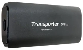 Patriot Transporter 512GB černá / Externí SSD / R: 1000MBs / W: 1000MBs / USB-C 3.2 Gen 2 (PTP512GPEC)