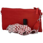 Stylová malá crossbody kabelka Perlla, červená