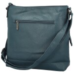 Stylová dámská koženková crossbody kabelka Orniva, modrá