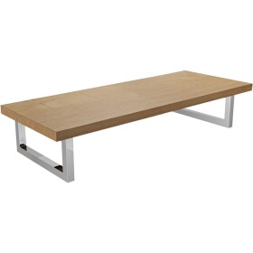 CERANO Deska pod umyvadlo Navira Pro + podpěrná konzole - dub medový - 70x46x3,6 cm - 6061223