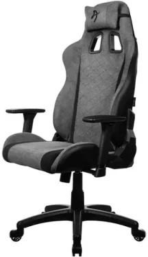 AROZZI AVANTI Soft Fabric Ash / Herní židle / látkové čalounění / šedá / nosnost 120kg (AVANTI-SFB-ASH)